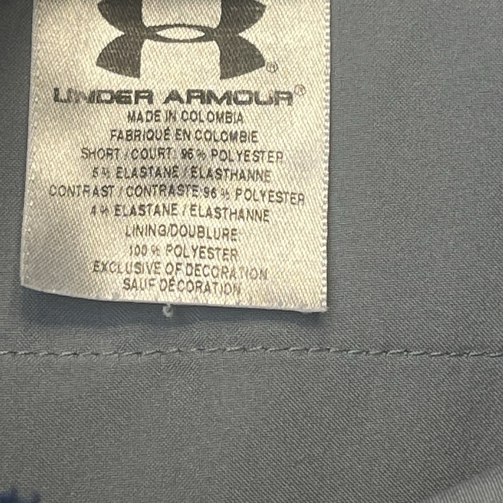 Under Armour Golf Shorts Loose Plaid Flat Athletic 10" INS Mens Sz 36 - Picture 9 of 9